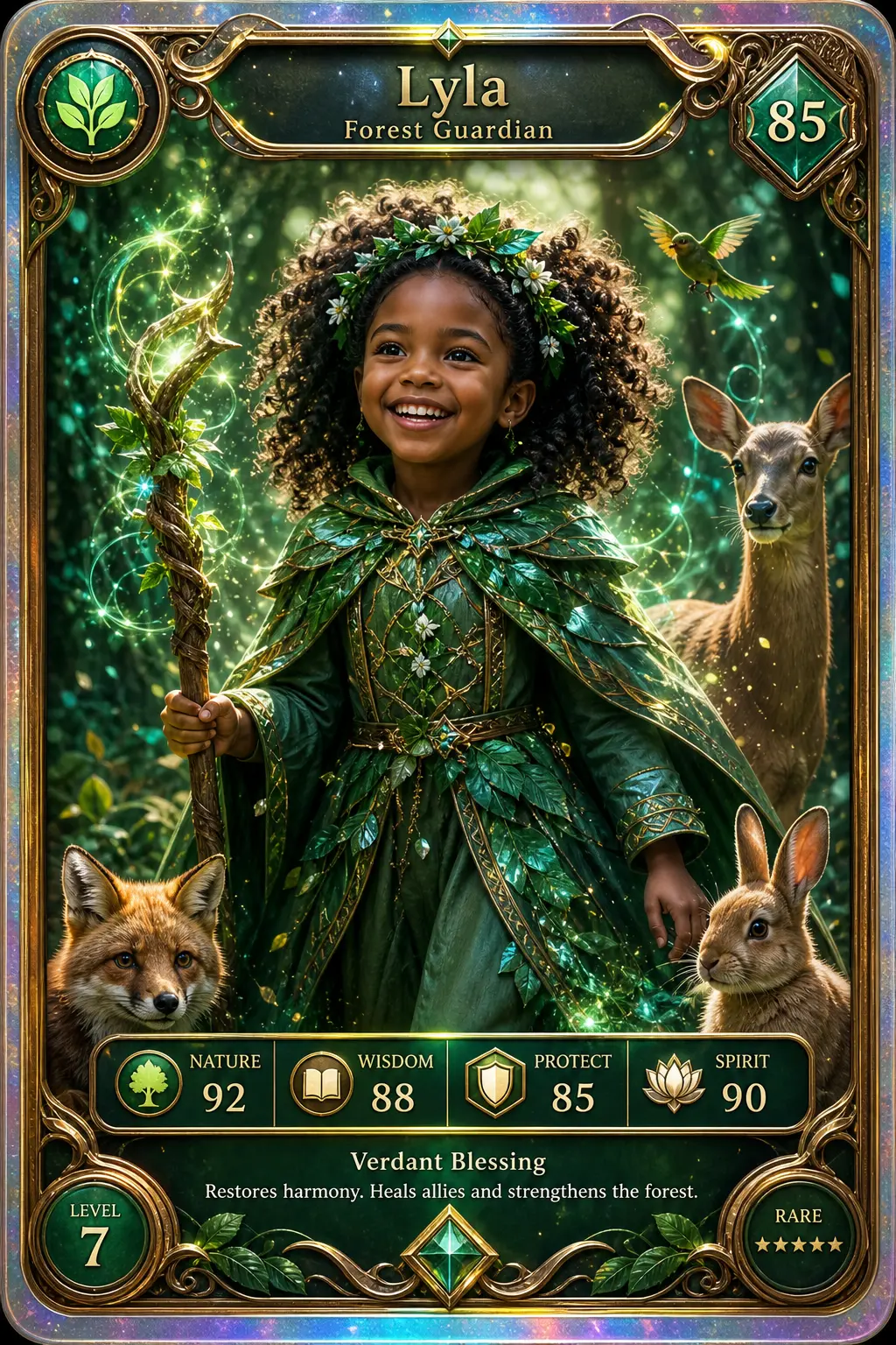 Jade — Gardienne de la forêt