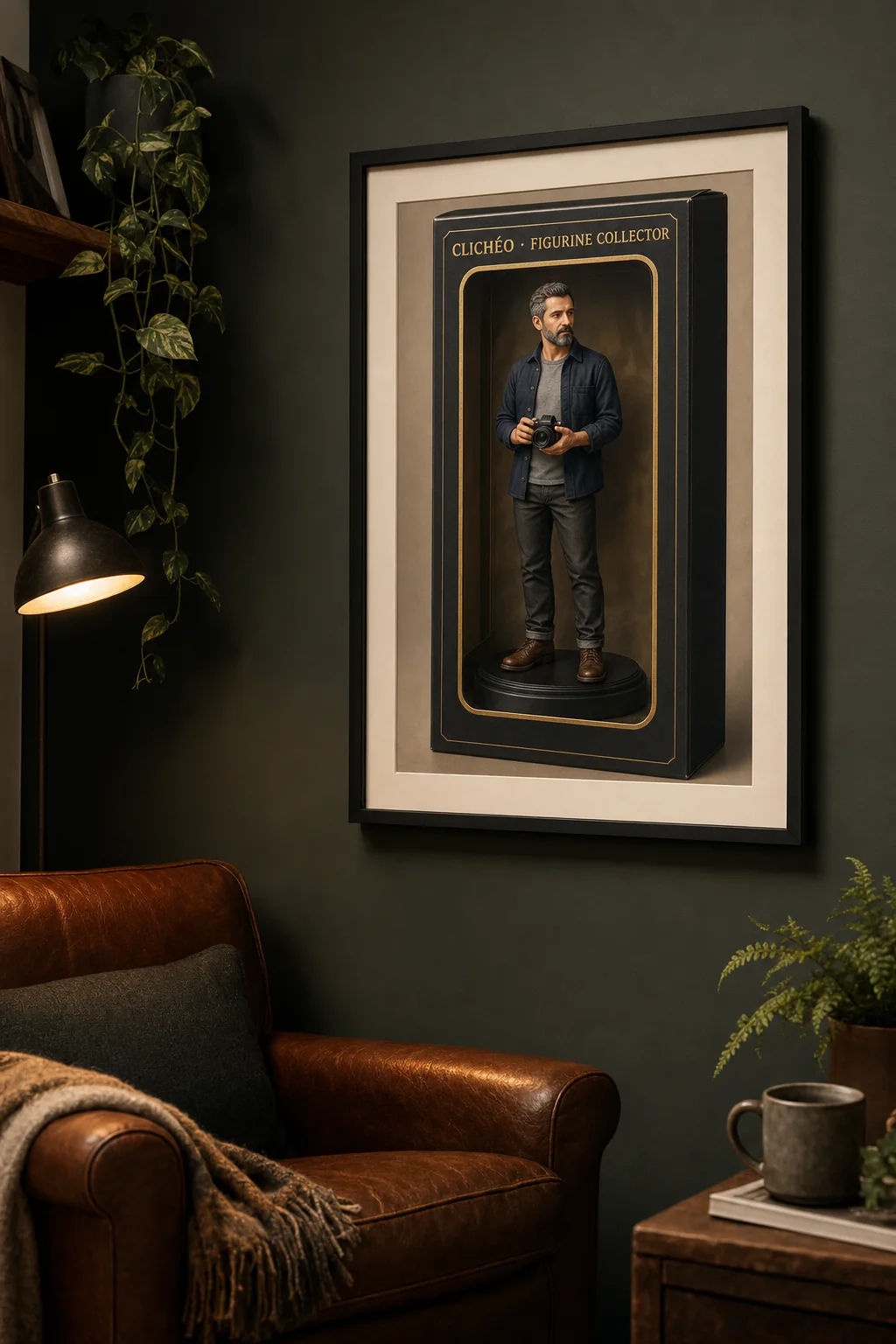 Figurplakaten, i læsehjørnet